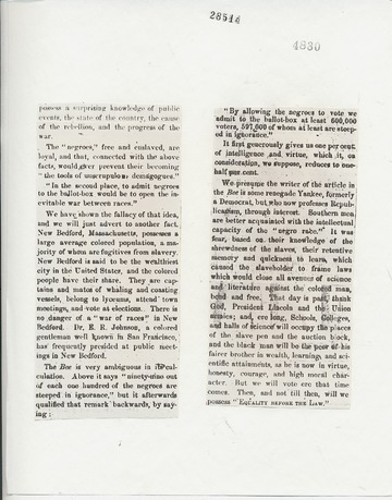 Elevator - April 28, 1865